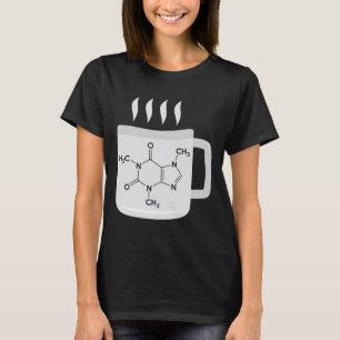 Chemie Formule Caffeine Lover T-shirt