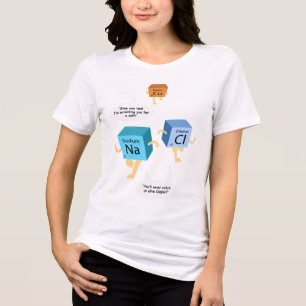 Chemie freak wetenschapsleraar verjaardag novelty Tri-Blend shirt