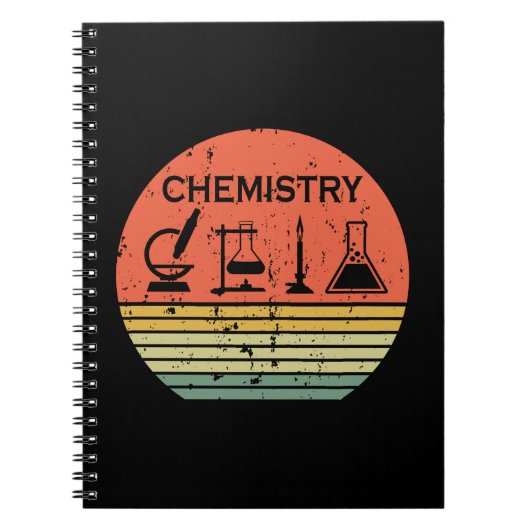 Chemie grappige chemicus geschenken ideeën notitieboek (Voorkant)