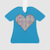 Chemie Hart Elementen Ornament (voorkant)