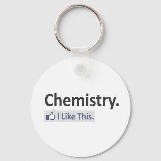 Chemie... ik vind dit leuk sleutelhanger (Voorkant)
