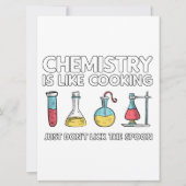 Chemie is als koken aankondiging (Voorkant)