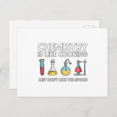 Chemie is als koken briefkaart (Voorkant / Achterkant)
