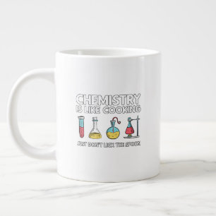 Chemie is als koken grote koffiekop