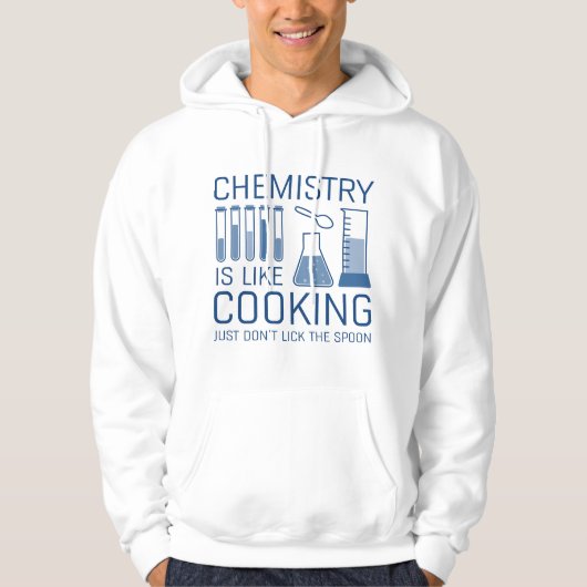 Chemie is als koken hoodie (Voorkant)