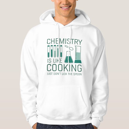 Chemie is als koken hoodie (Voorkant)