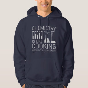 Chemie is als koken hoodie
