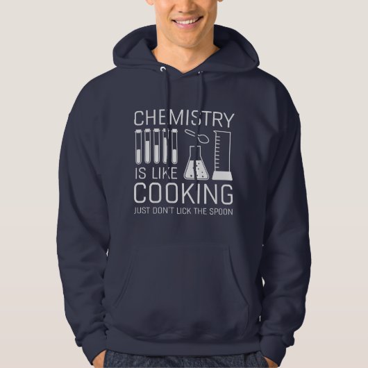 Chemie is als koken hoodie (Voorkant)