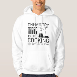 Chemie is als koken hoodie