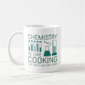 Chemie is als koken koffiemok (Links)