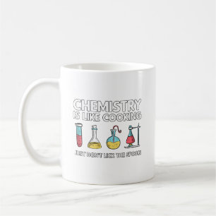 Chemie is als koken koffiemok