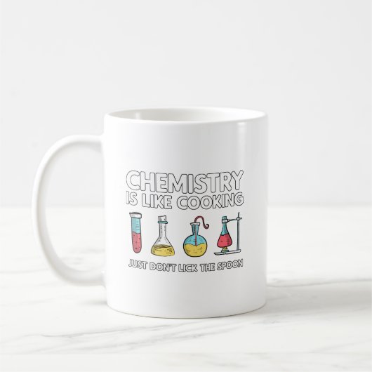 Chemie is als koken koffiemok (Links)