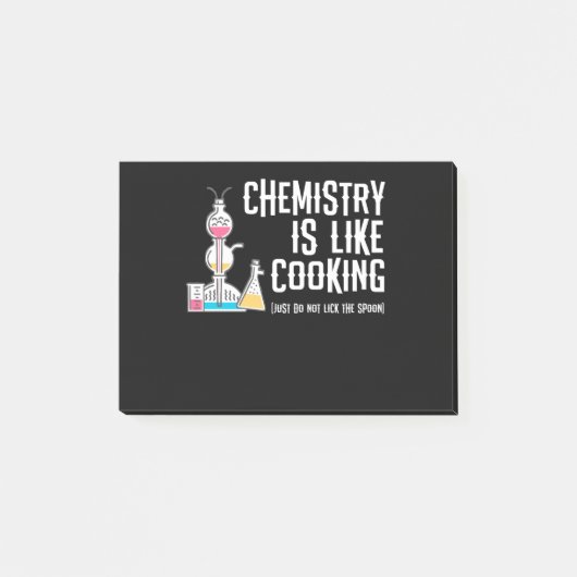 Chemie is als koken, lik gewoon de lepel post-it® notes (Voorkant)