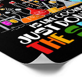 Chemie is als Koken, lik gewoon niet op Spoon Poster (Hoek)