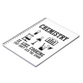 chemie is als koken notitieboek (Linkerzijde)