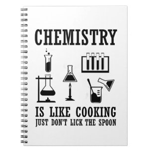 chemie is als koken notitieboek
