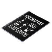 chemie is als koken notitieboek (Linkerzijde)