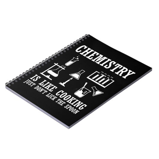 chemie is als koken notitieboek (Linkerzijde)