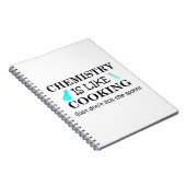 chemie is als koken notitieboek (Rechterzijde)