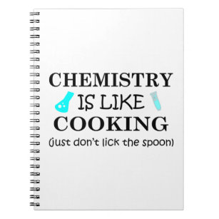 chemie is als koken notitieboek