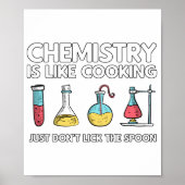 Chemie is als koken poster (Voorkant)