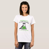 Chemie is als koken t-shirt (Voorkant volledig)