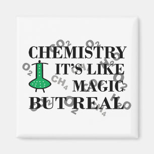 Chemie is als magie maar echt magneet