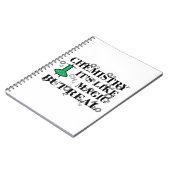 chemie is als magie maar echt notitieboek (Linkerzijde)