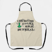 chemie is als magie maar echt schort (Voorkant)