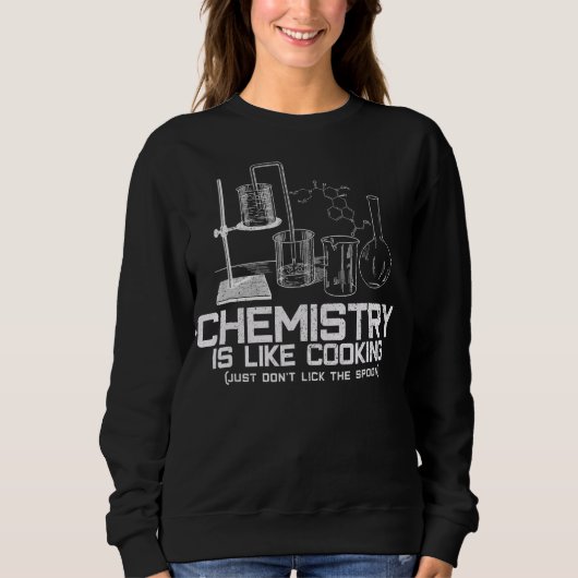 chemie is als T-shirt koken (Voorkant)