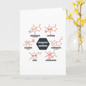 Chemie is geweldige kaart (Gele Bloem)