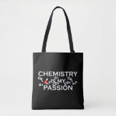 chemie is mijn passie tote bag (Voorkant)