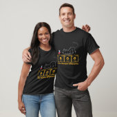 Chemie Kat Boo Het Element van Verrassing Scheikun T-shirt (Unisex)