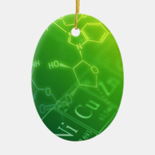 Chemie Keramisch Ornament (Voorkant)