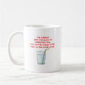 chemie koffiemok (Links)