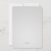 Chemie Lab Afstuderen uitnodiging (Achterkant)