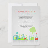 Chemie Lab Afstuderen uitnodiging (Voorkant)