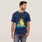 Chemie lab Hond tshirt Hond en kat tshirt (Voorkant volledig)