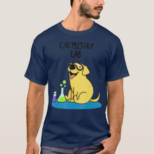 Chemie lab Hond tshirt Hond en kat tshirt