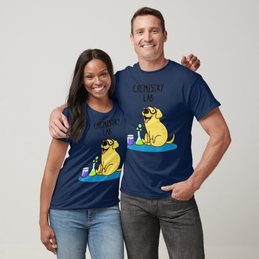 Chemie lab Hond tshirt Hond en kat tshirt (Unisex)