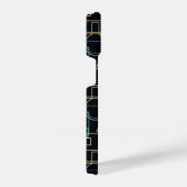 Chemie Lab Lijnen iPhone Hoesje (Rechterkant)