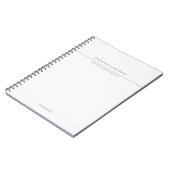 Chemie Lab-notities – Aangepaste naam Notitieboek (Linkerzijde)