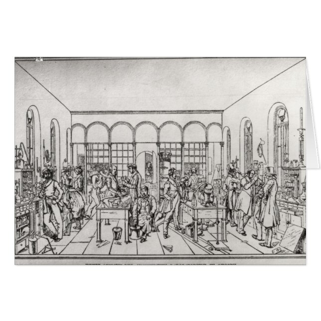 Chemie laboratorium van Baron Justus von Liebig (Voorkant Horizontaal)