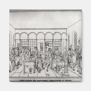 Chemie laboratorium van Baron Justus von Liebig Magneet