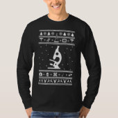 Chemie lelijke kersttrui t-shirt (Voorkant)