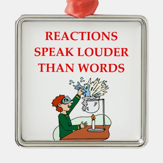 chemie metalen ornament (Voorkant)