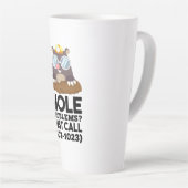 Chemie - Mole problemen Latte Mok (Rechterhoek)