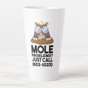 Chemie - Mole problemen Latte Mok