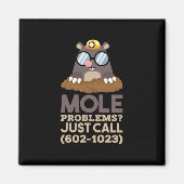Chemie - Mole problemen Magneet (Voorkant)