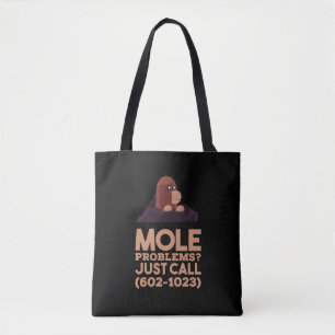 Chemie - Mole problemen Tote Bag